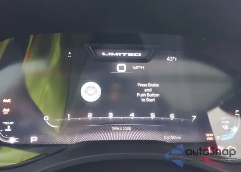 2023 Ram 1500 Limited 4X4 5'7 Box из США, поврежденный, VIN 1C6SRFHT7PN603614